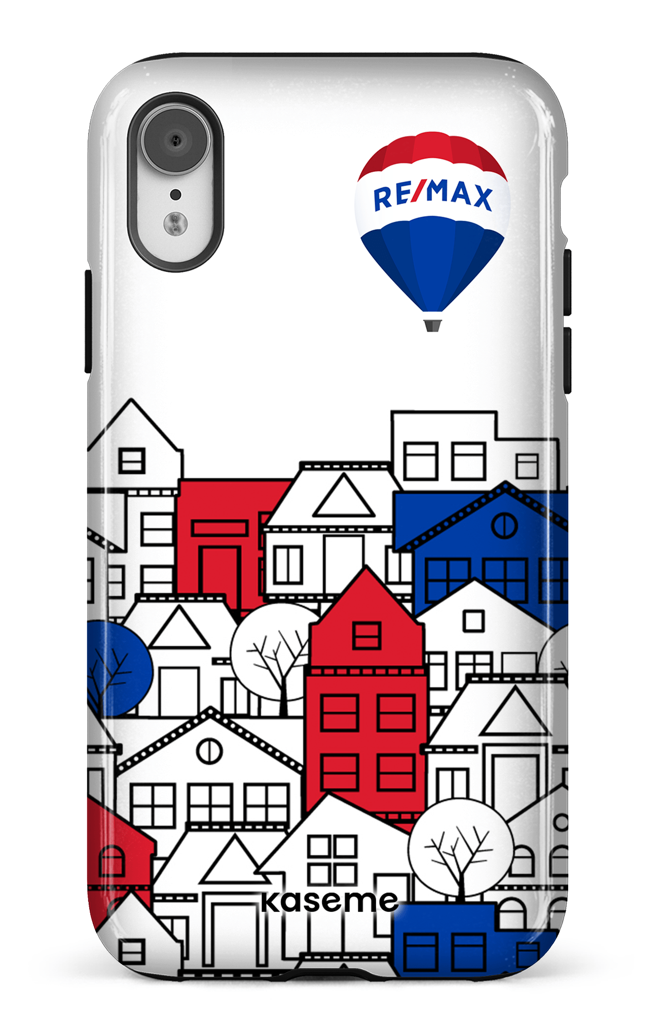 iPhone XR Tough Bâtiments RE/MAX Blanc -
