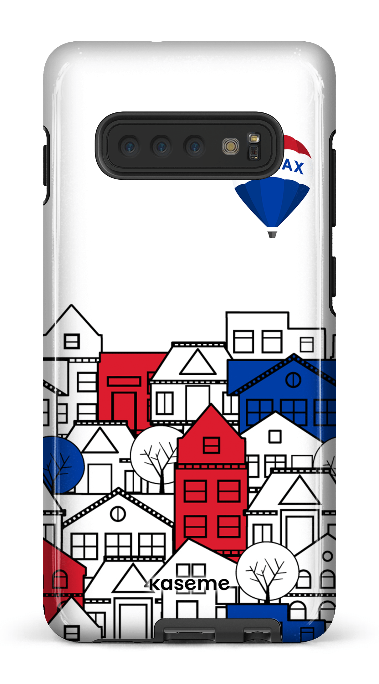 Galaxy S10 Plus Tough Bâtiments RE/MAX Blanc -