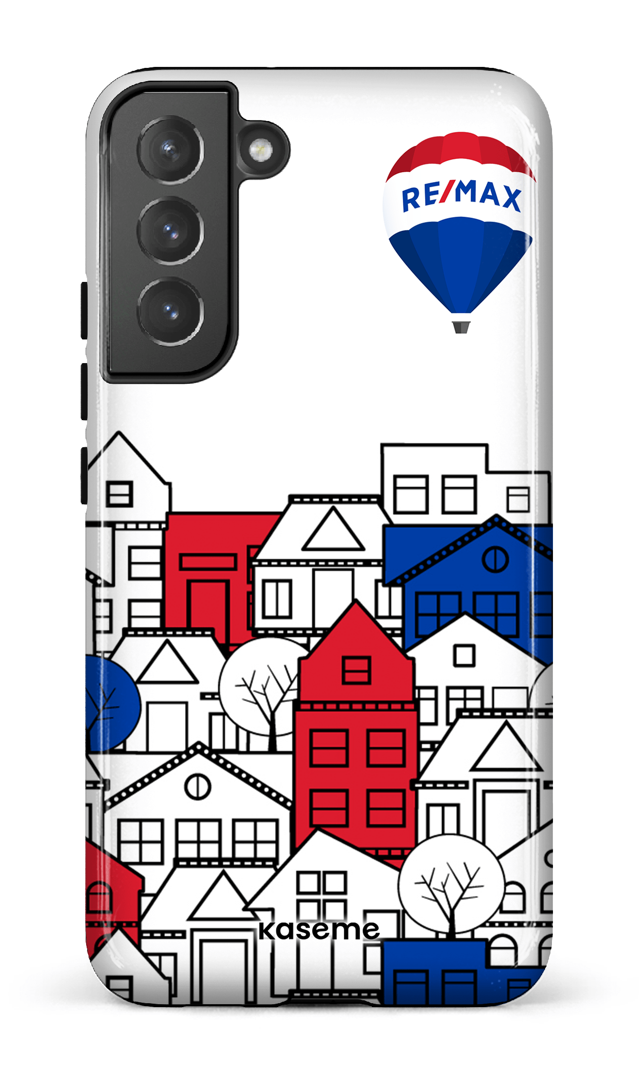 Galaxy S22 Plus Tough Bâtiments RE/MAX Blanc -