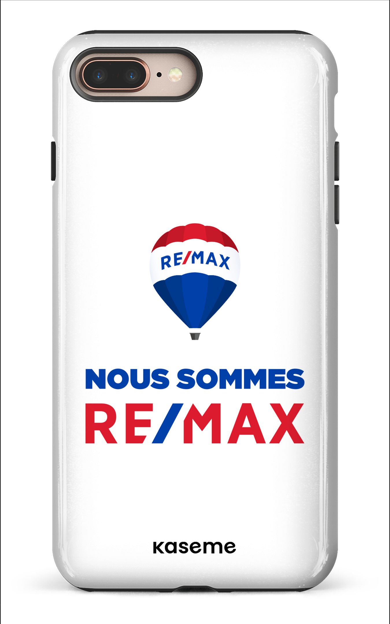 iPhone 8 Plus Tough Nous sommes RE/MAX  Blanc -
