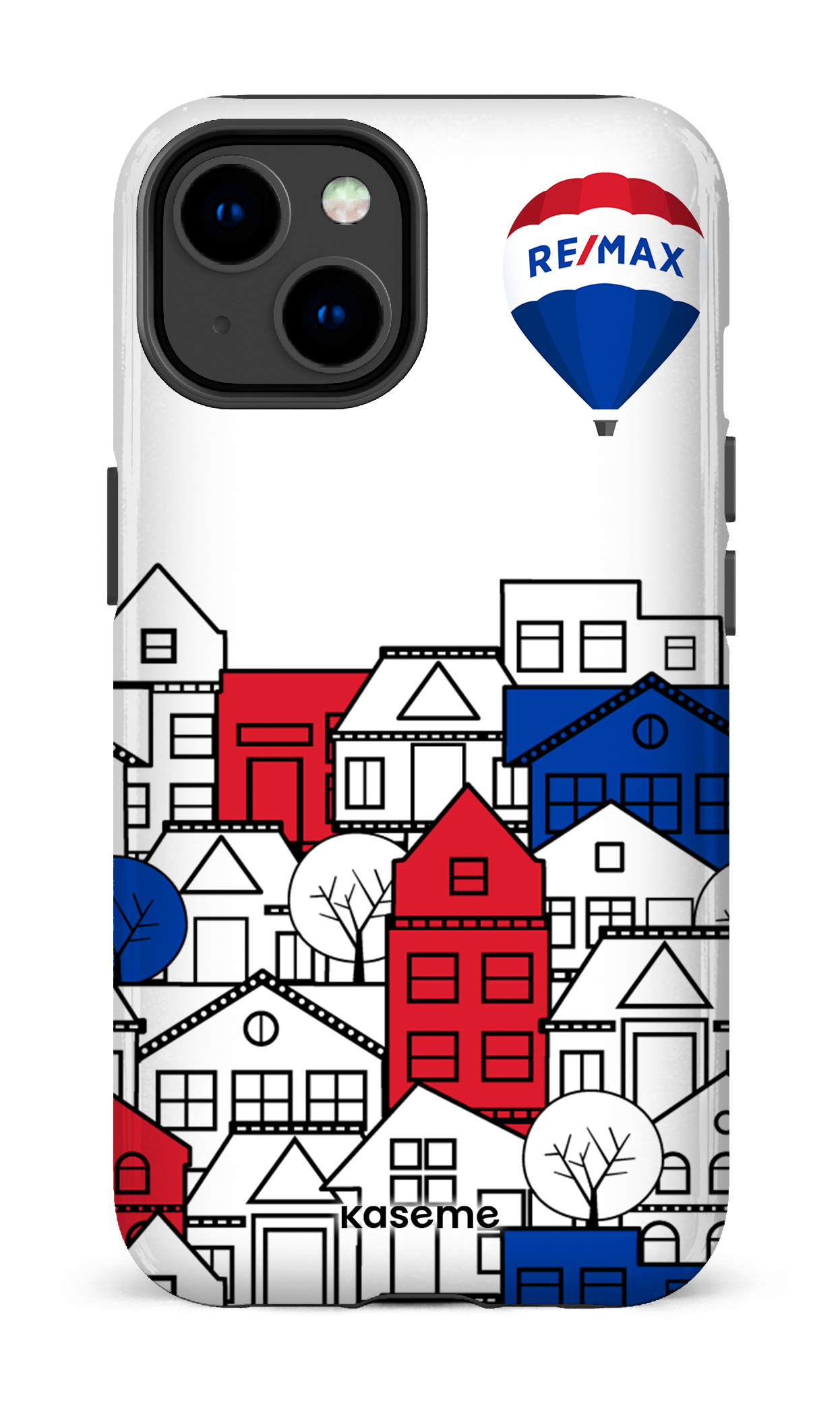 iPhone 14 Tough Gloss Bâtiments RE/MAX Blanc -