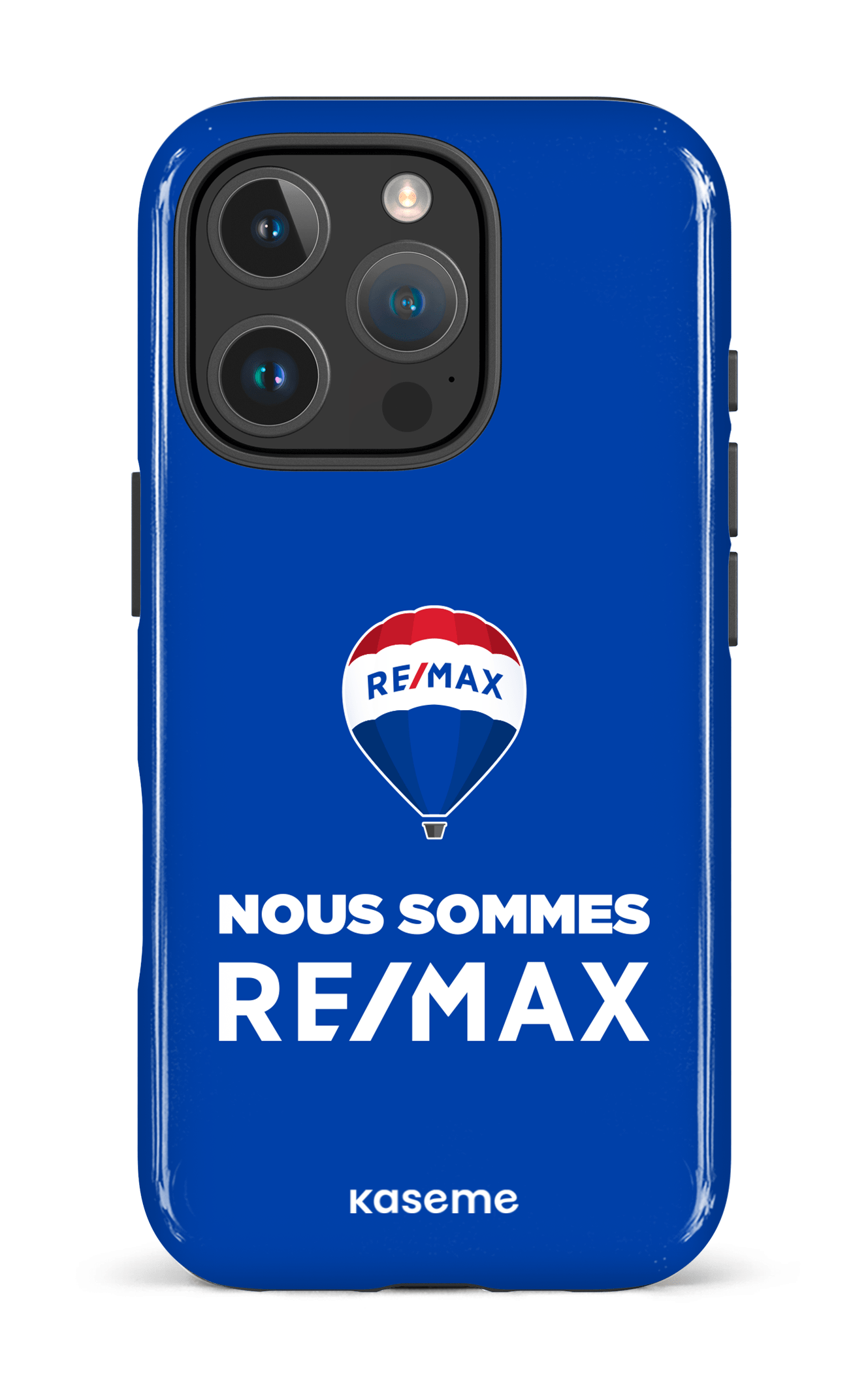 iPhone 16 Pro Impact Case Nous sommes RE/MAX Bleu -