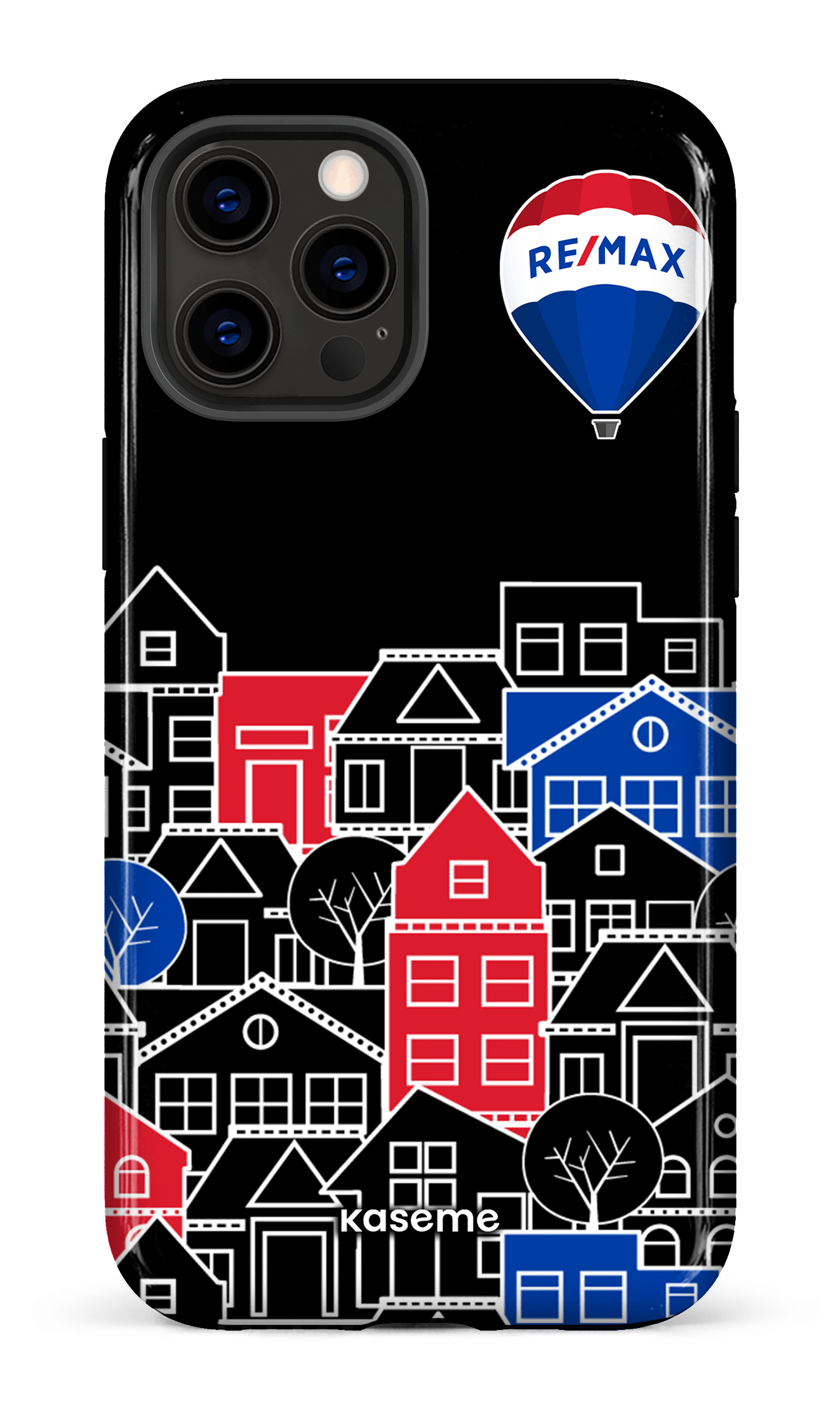 iPhone 12 Pro Max Tough Bâtiments RE/MAX Noir -