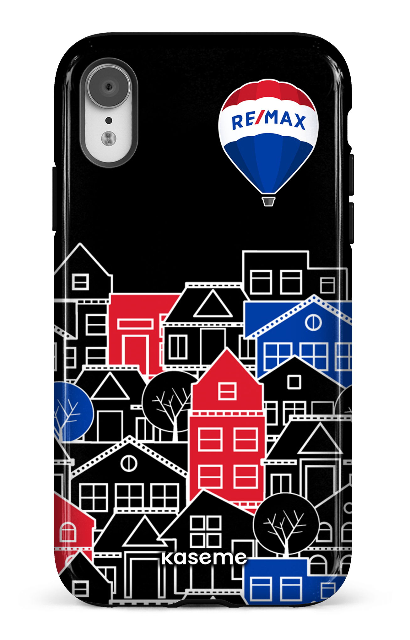 iPhone XR Tough Bâtiments RE/MAX Noir -