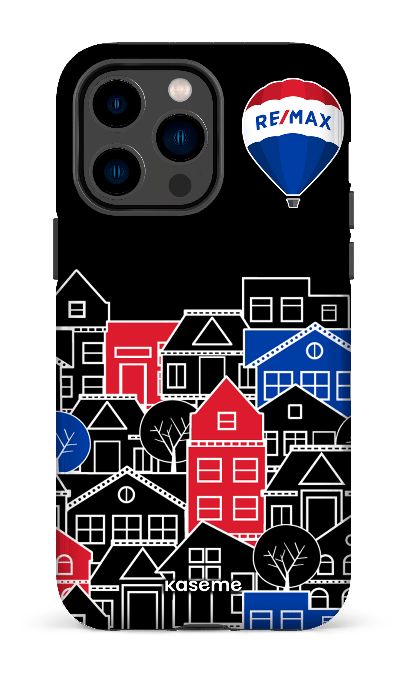 iPhone 14 Pro Max Tough Bâtiments RE/MAX Noir -