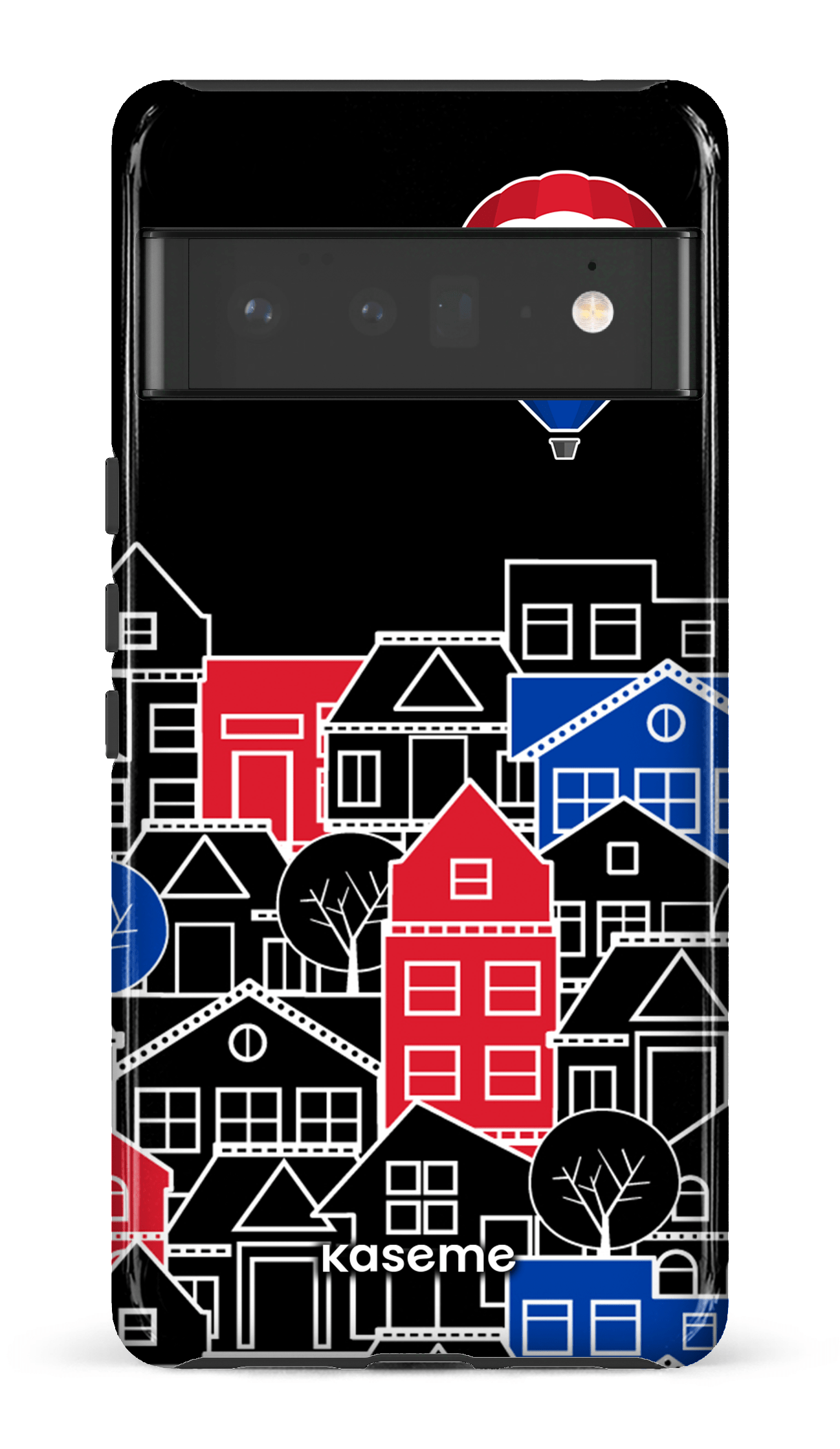 Google Pixel 6 Pro Tough (Gloss) Bâtiments RE/MAX Noir -