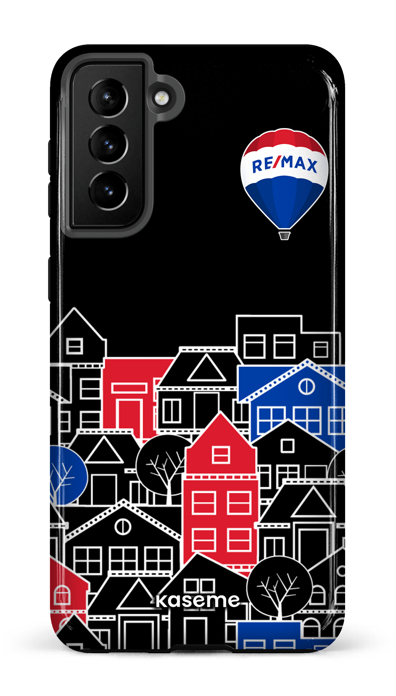 Galaxy S21 Plus Tough Bâtiments RE/MAX Noir -