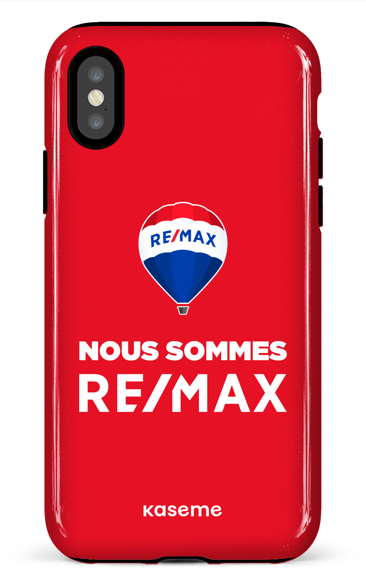iPhone X/XS Tough Nous sommes RE/MAX Rouge -