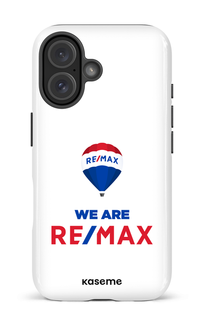 iPhone 16 Impact Case We are RE/MAX White -