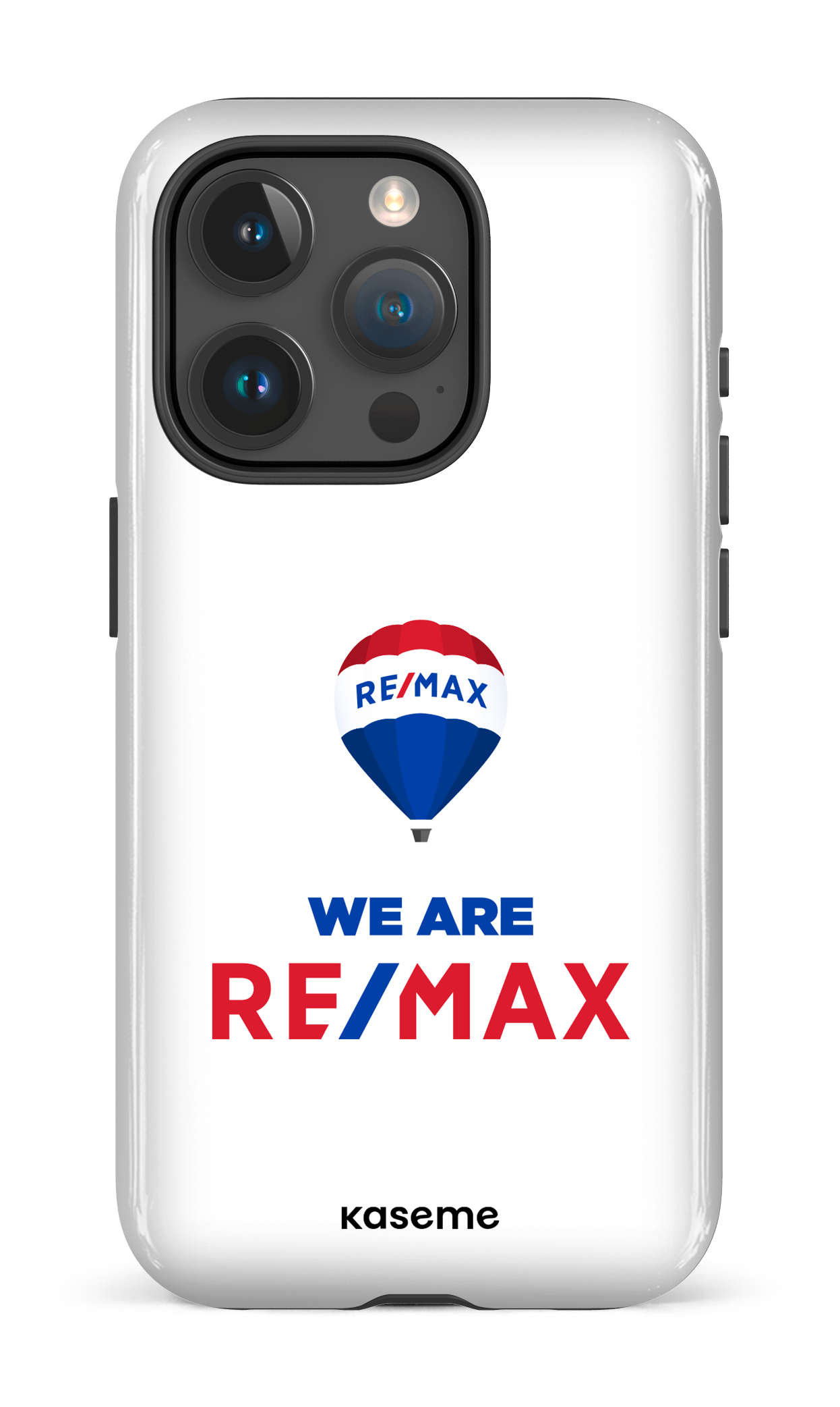 iPhone 15 Pro Tough We are RE/MAX White -