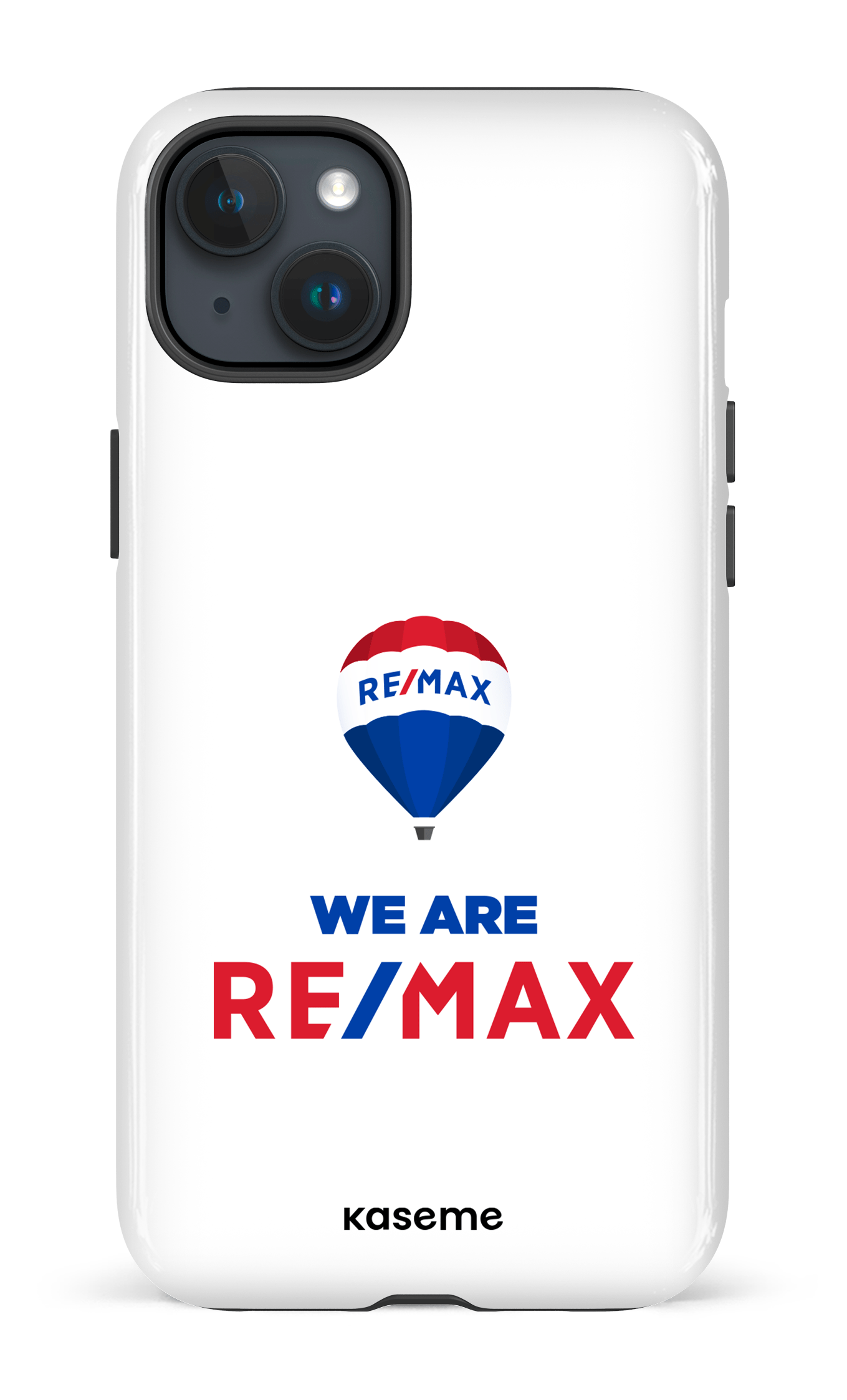iPhone 15 Plus Tough We are RE/MAX White -