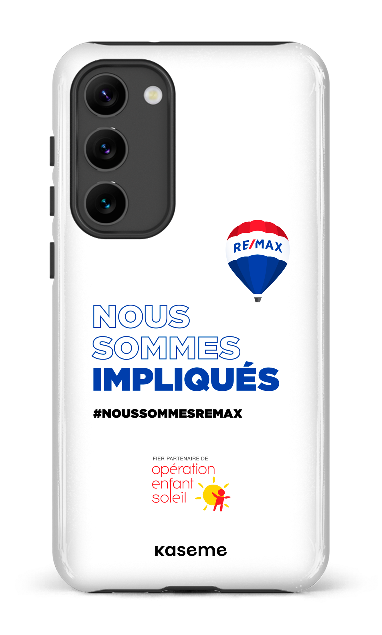 Galaxy S23 Plus Tough Gloss Nous sommes impliqués par RE/MAX -