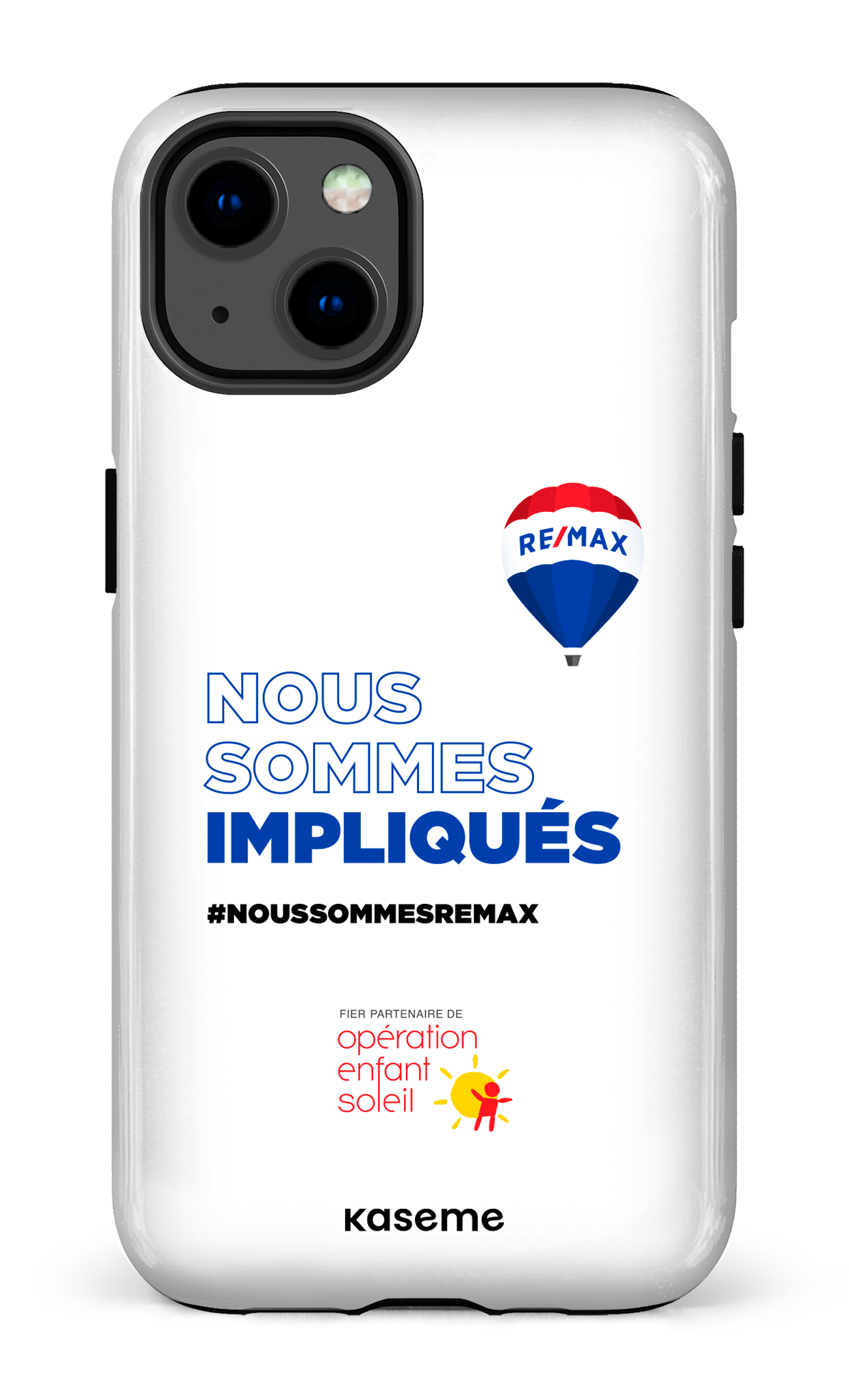 iPhone 13 Tough Nous sommes impliqués par RE/MAX -