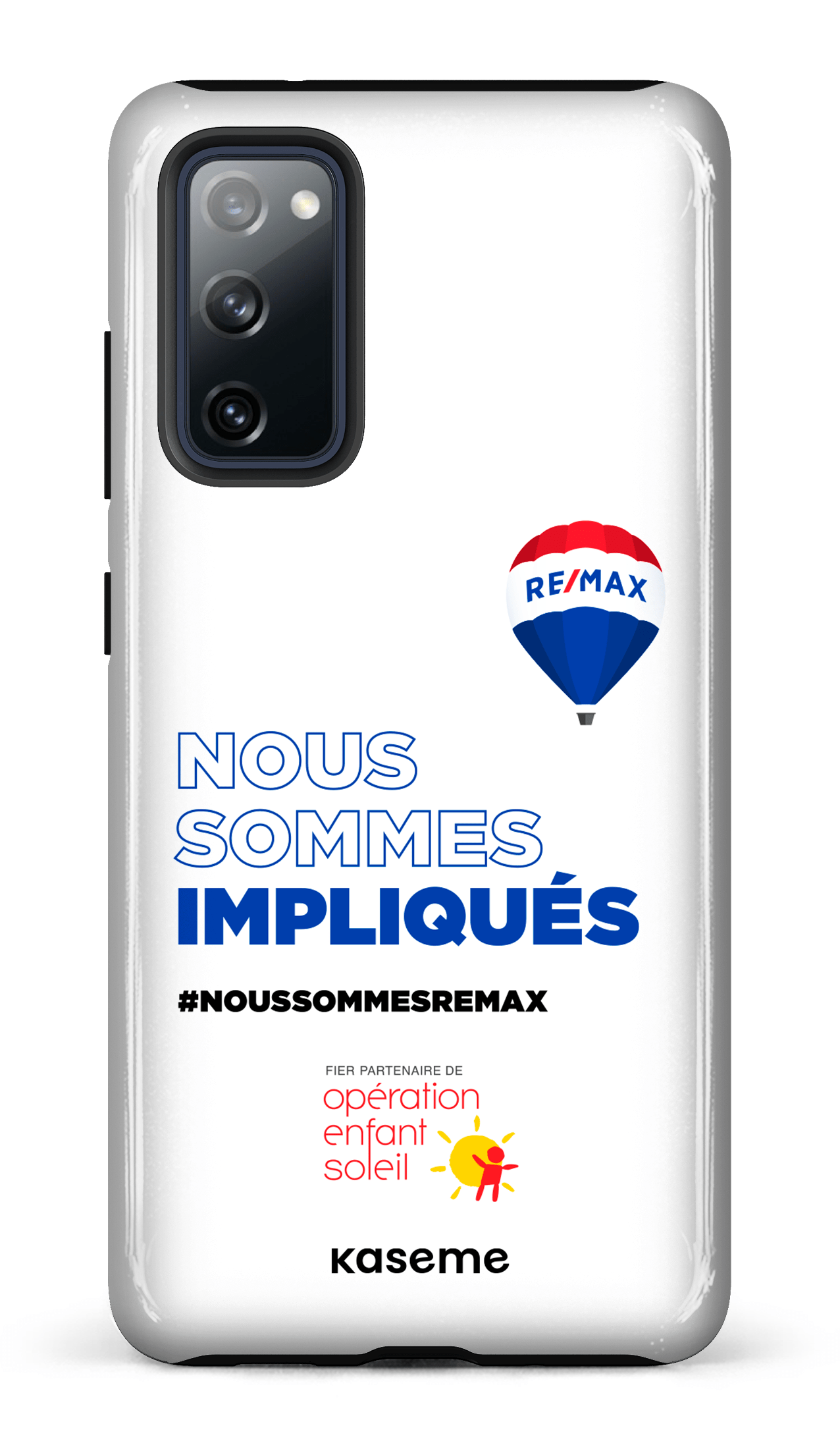 Galaxy S20 FE Tough Nous sommes impliqués par RE/MAX -