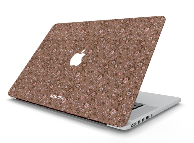 La Vie En Rose Mocha MacBook Skin