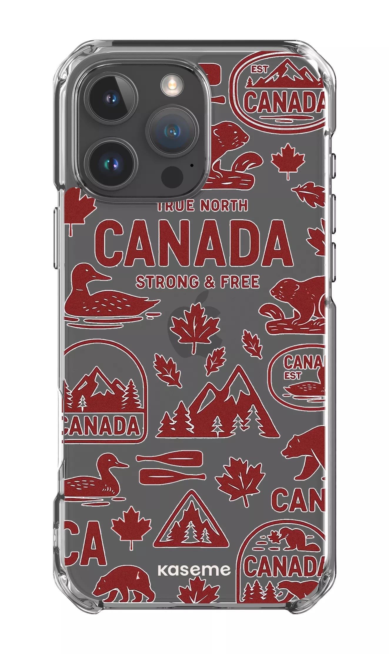 Oh Canada Clear Case -