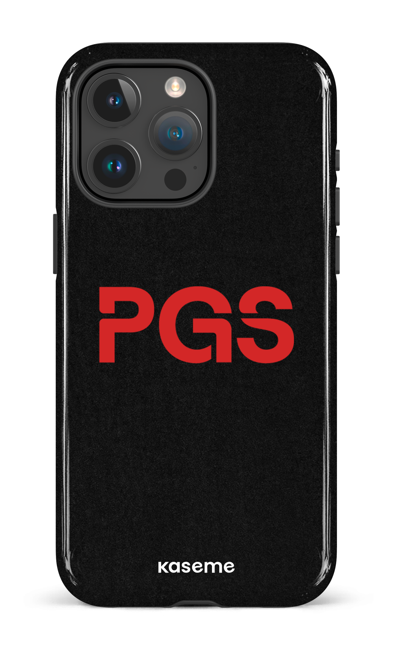 PGS Noir&Rouge - iPhone 15 Pro Max Tough