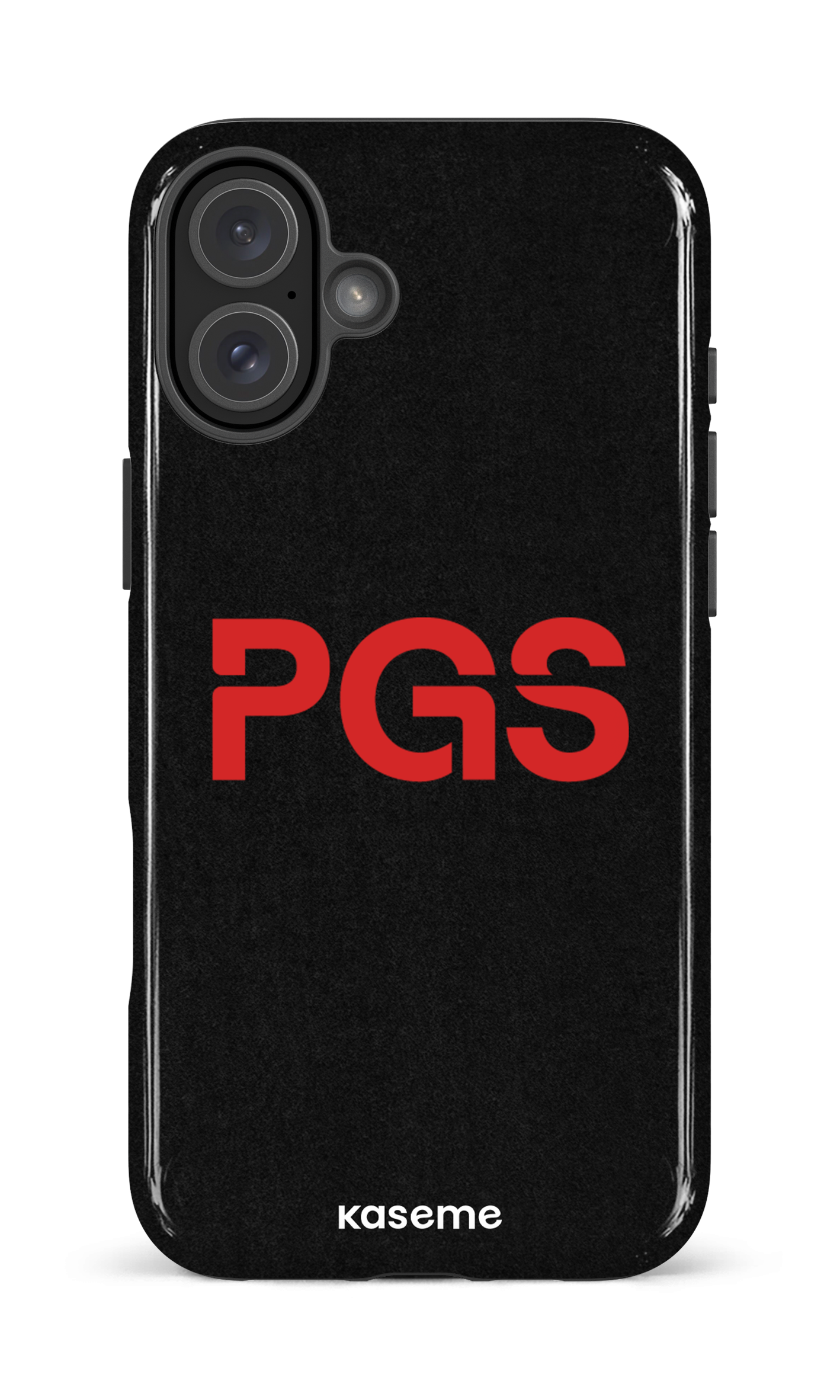 PGS Noir&Rouge - iPhone 16 Plus Impact Case