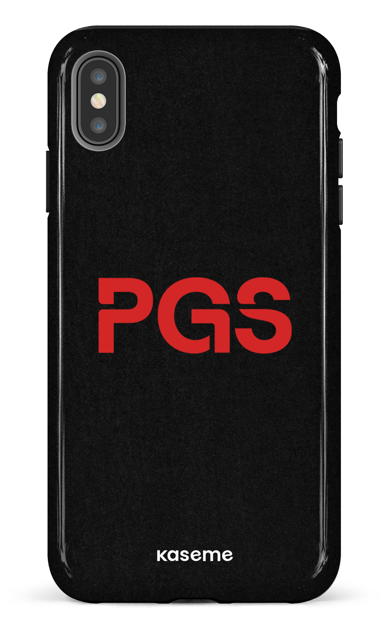PGS Noir&Rouge - iPhone XS Max tough