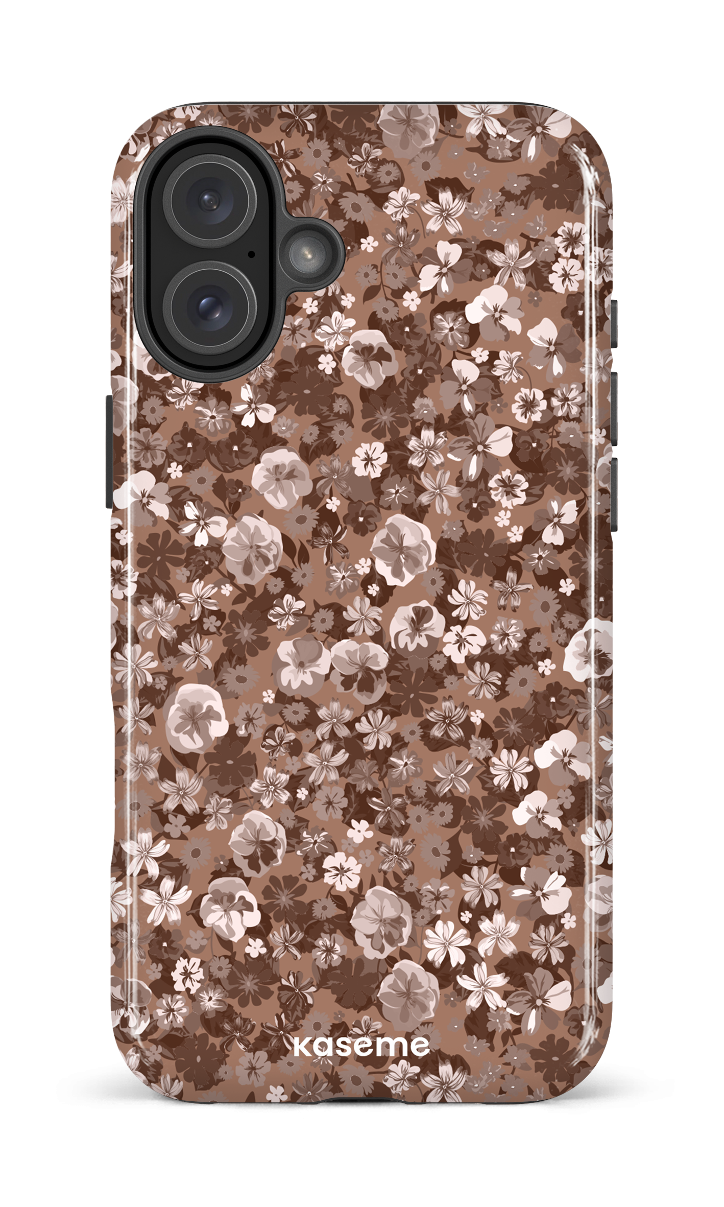 Pansy Mocha - iPhone 16 Plus Impact Case