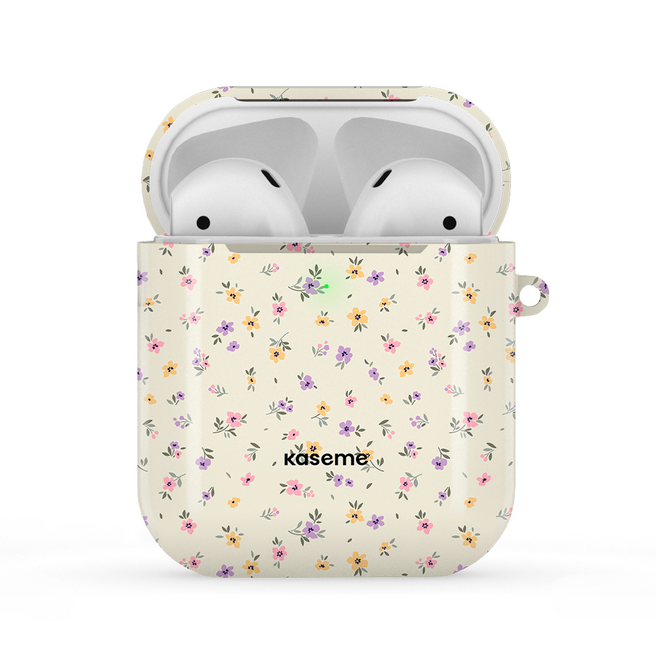 Porcelain Blossom Airpods case