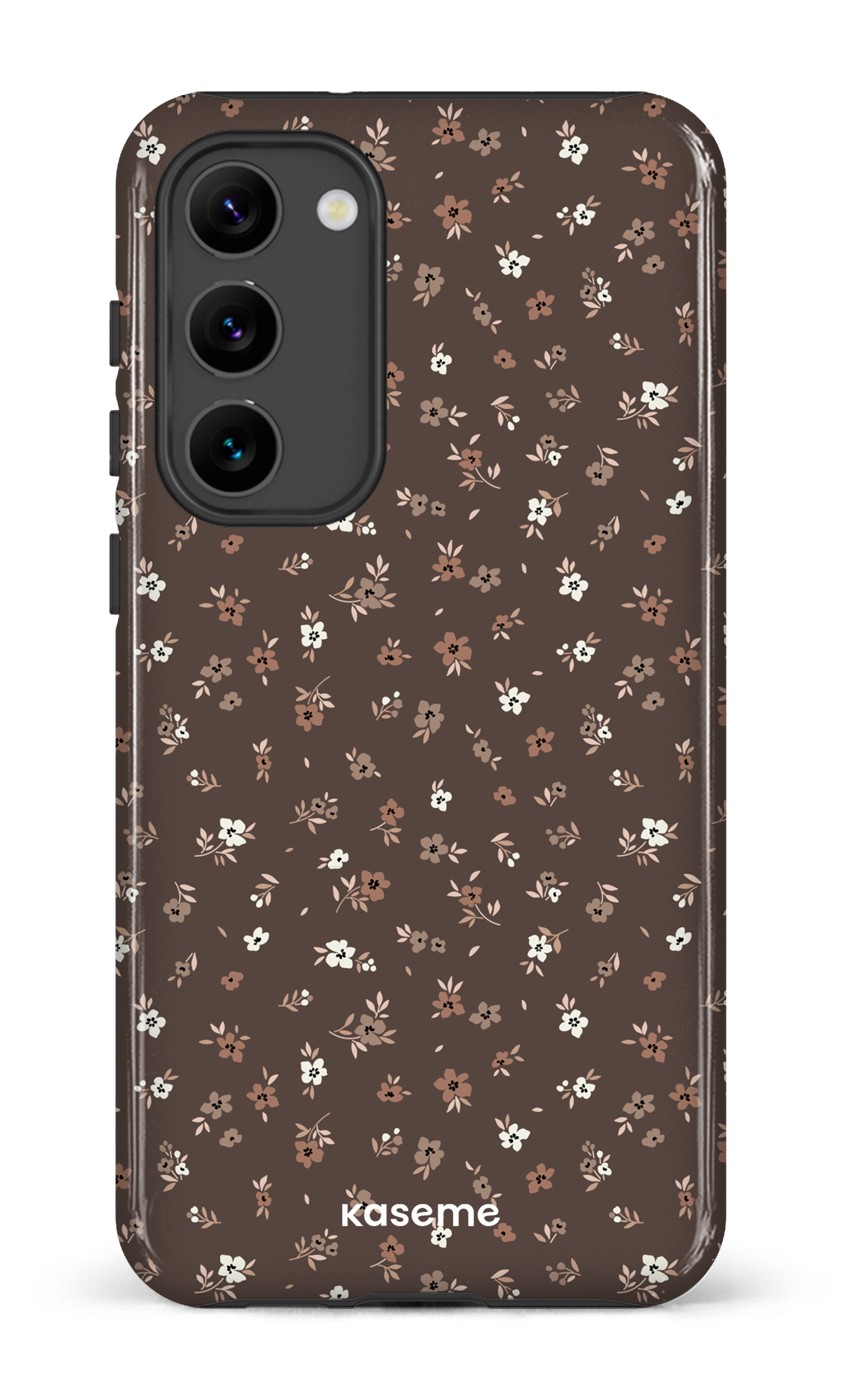 Porcelain blossom Mocha - Galaxy S23 Plus Tough Gloss