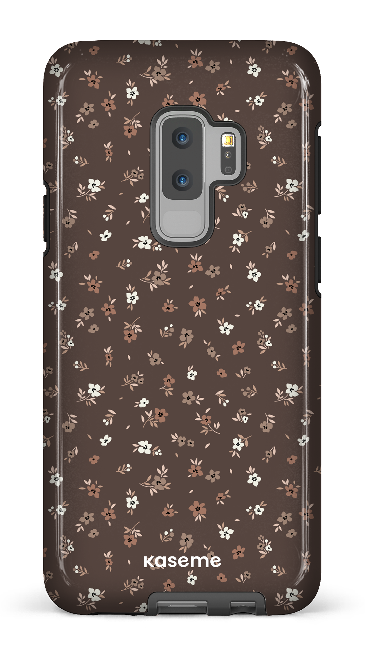 Porcelain blossom Mocha - Galaxy S9 Plus Tough