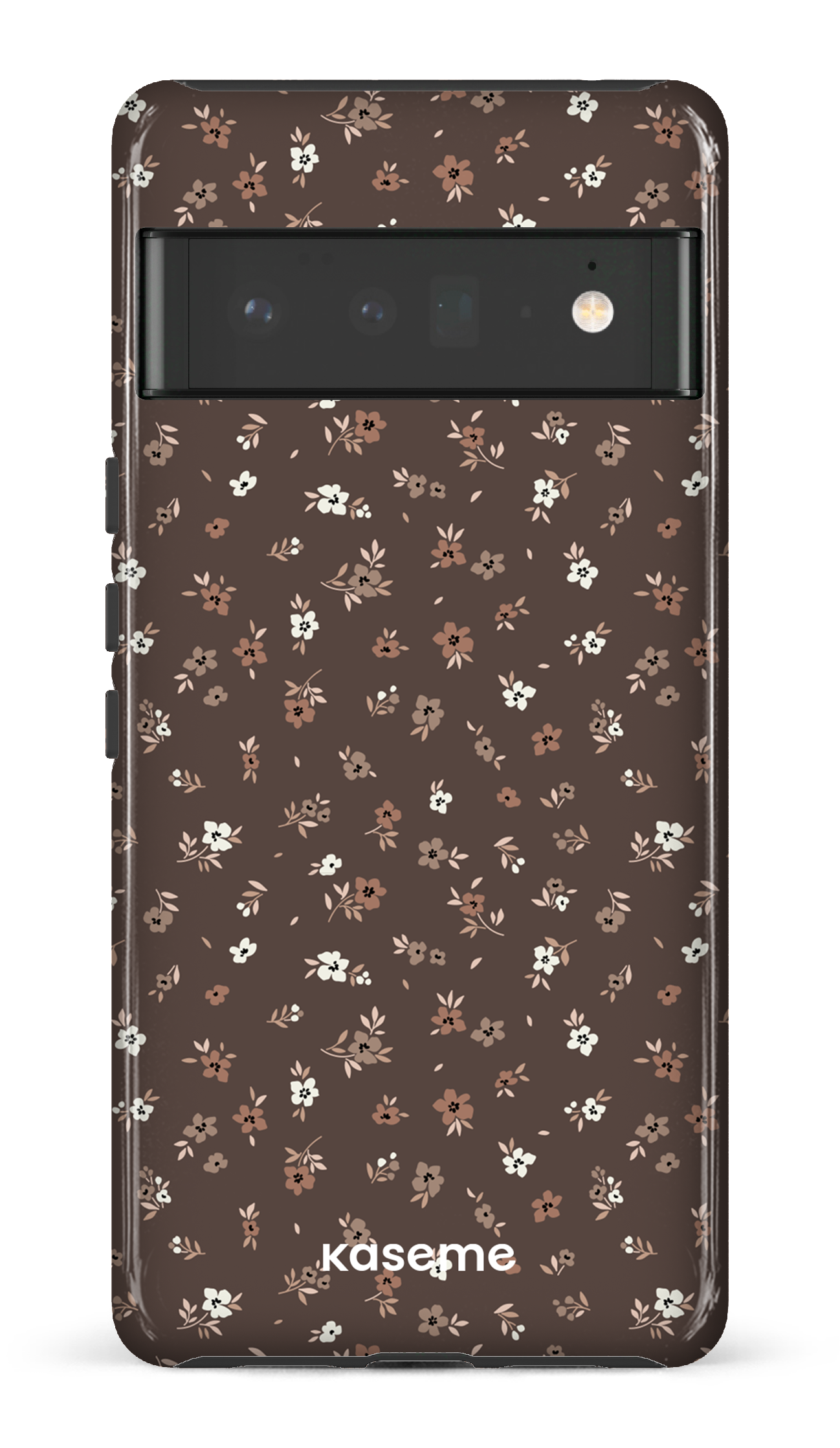 Porcelain blossom Mocha - Google Pixel 6 Pro Tough (Gloss)