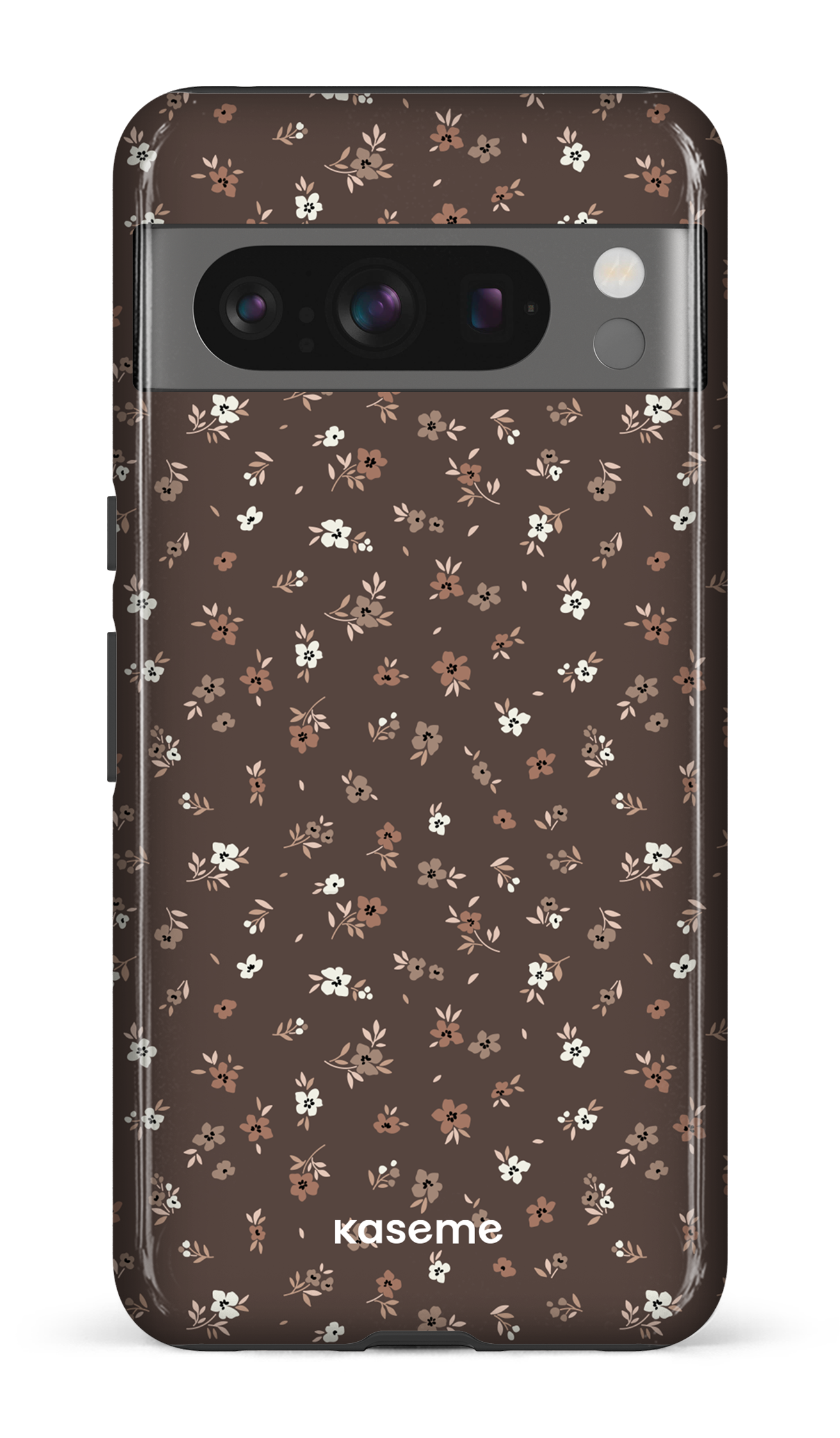 Porcelain blossom Mocha - Google Pixel 8 Pro Tough Gloss