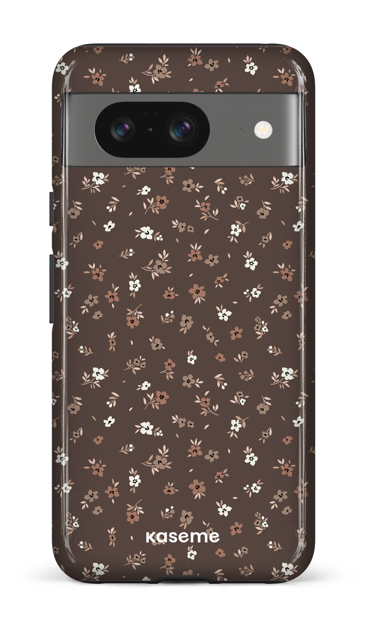 Porcelain blossom Mocha - Google Pixel 8 Tough Gloss