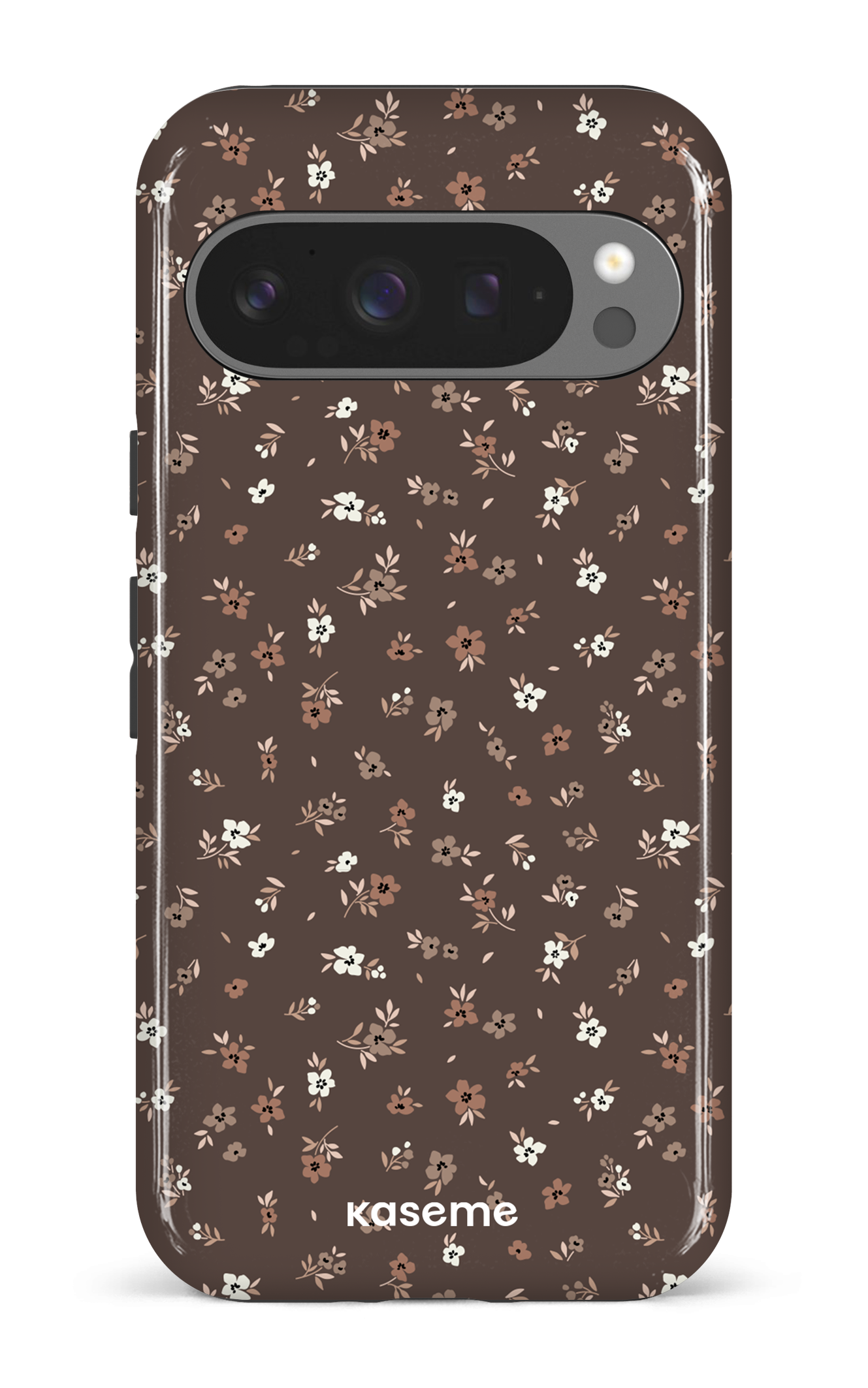 Porcelain blossom Mocha - Google Pixel 9 Pro Impact (Gloss)