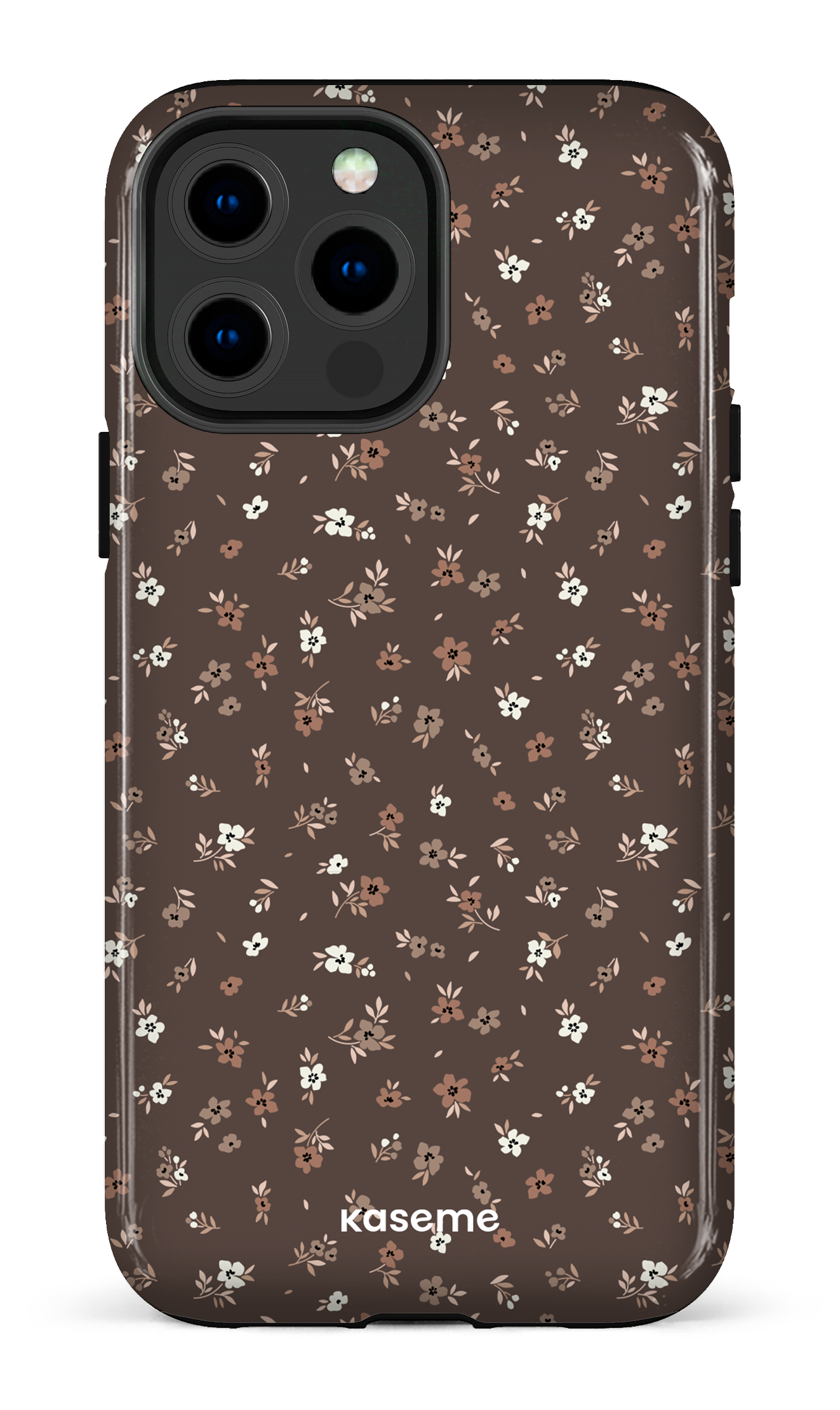Porcelain blossom Mocha - iPhone 13 Pro Max Tough