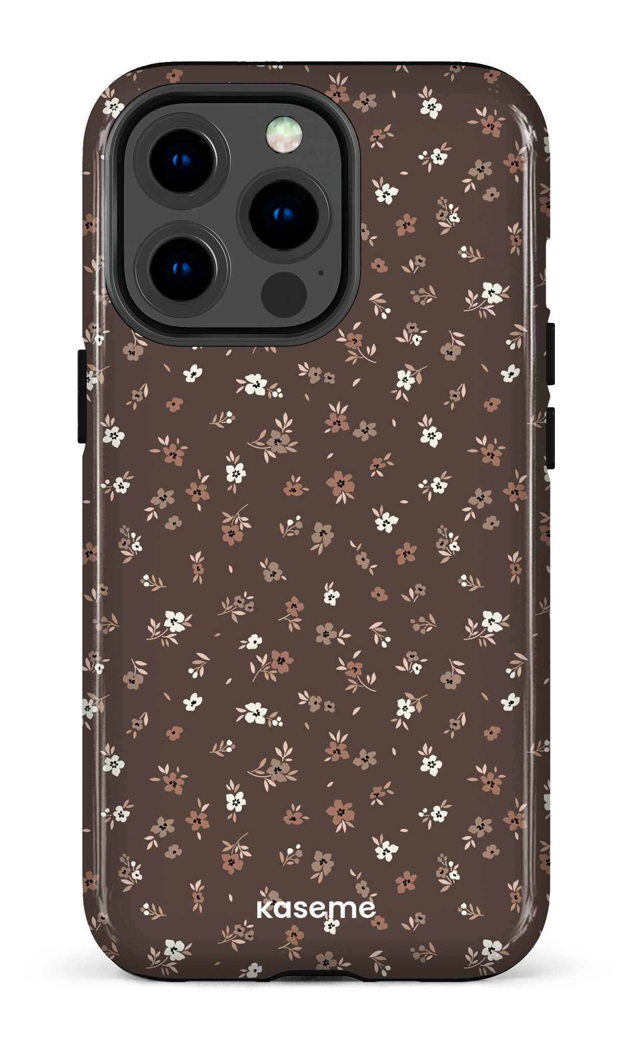 Porcelain blossom Mocha - iPhone 13 pro Tough