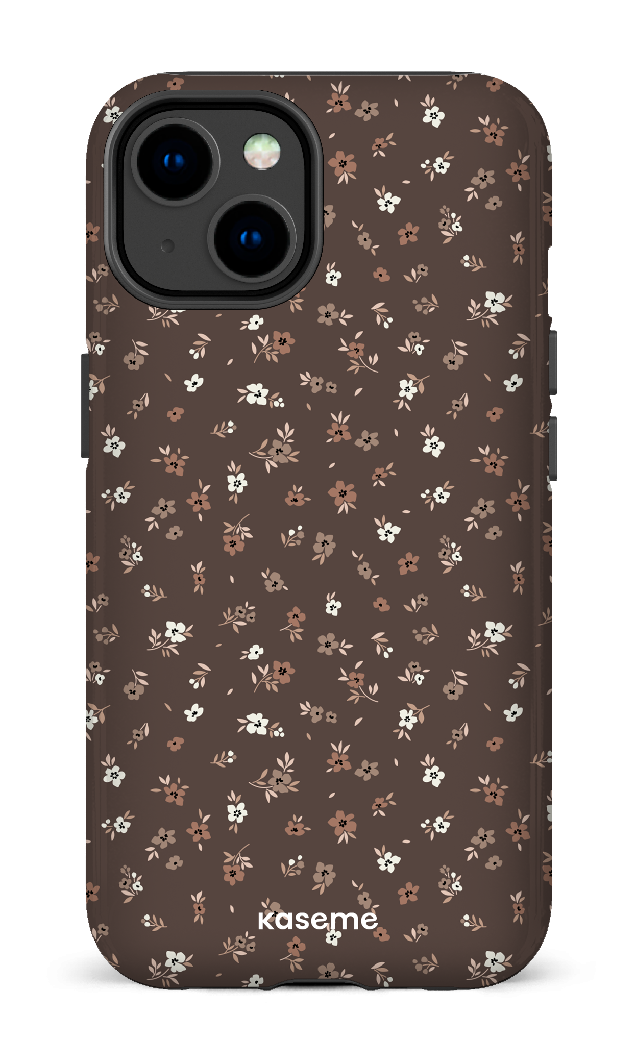 Porcelain blossom Mocha - iPhone 14 Tough Gloss