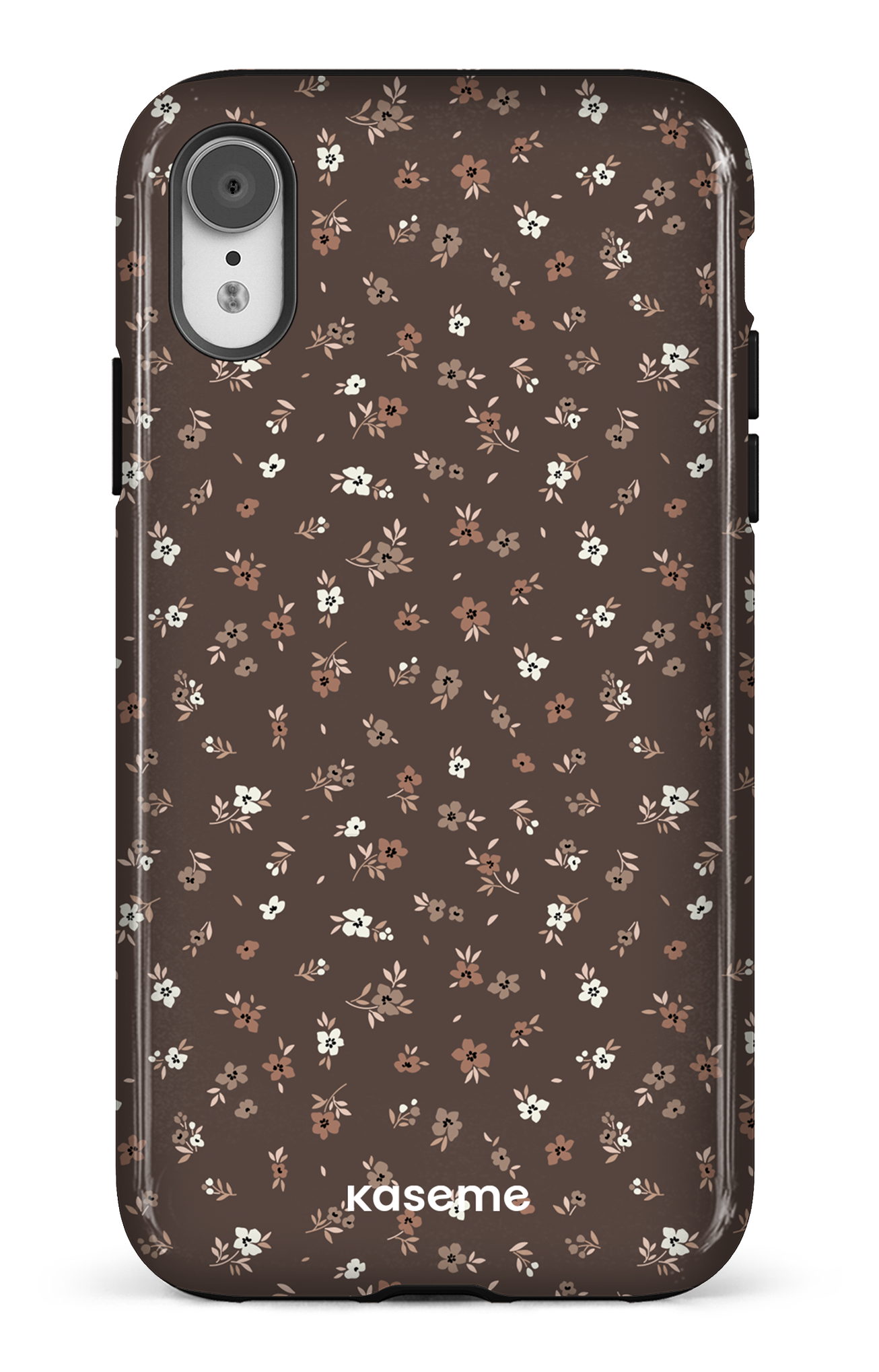Porcelain blossom Mocha - iPhone XR Tough