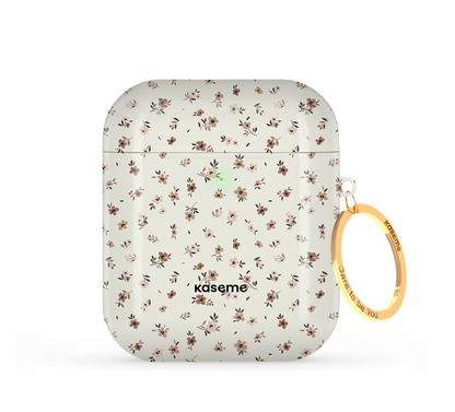 Porcelain Blossom Mousse AirPods Case