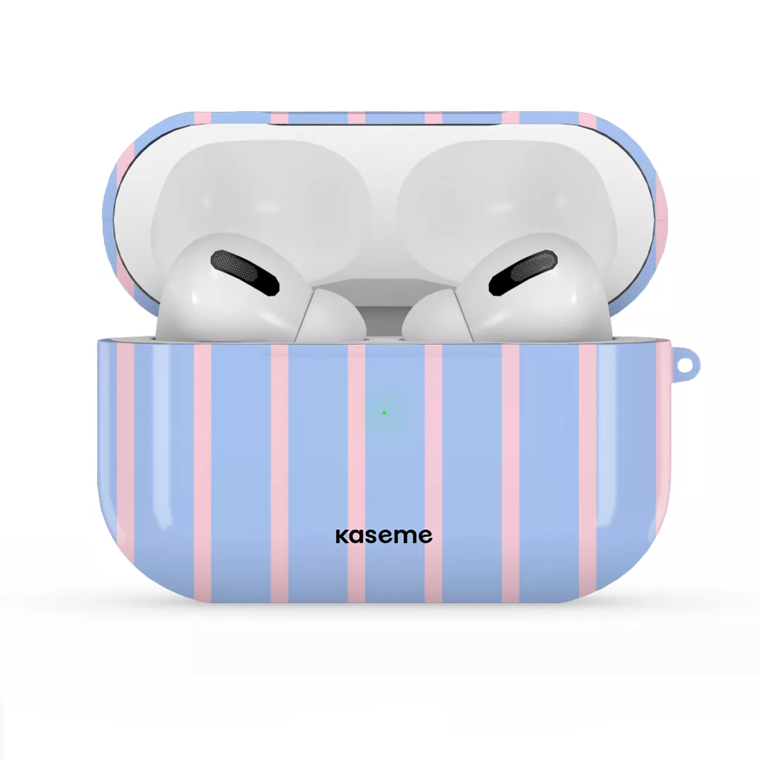 AirPod Pro /Pro 2 - Gloss Dolce Striscia Blue AirPods Case -