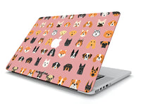 Pup Pink MacBook skin