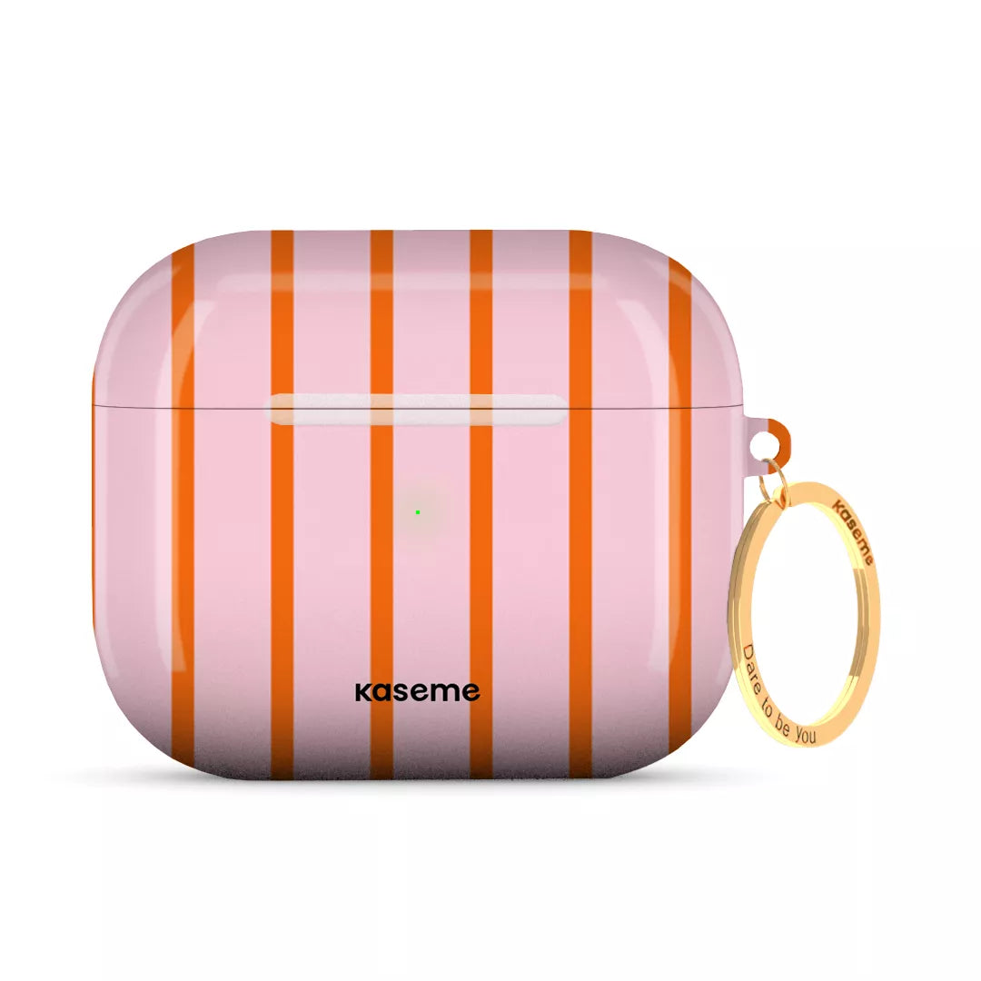 SKU Interne seulement AP-3RD-M | R-GLD Dolce Striscia AirPods Case -