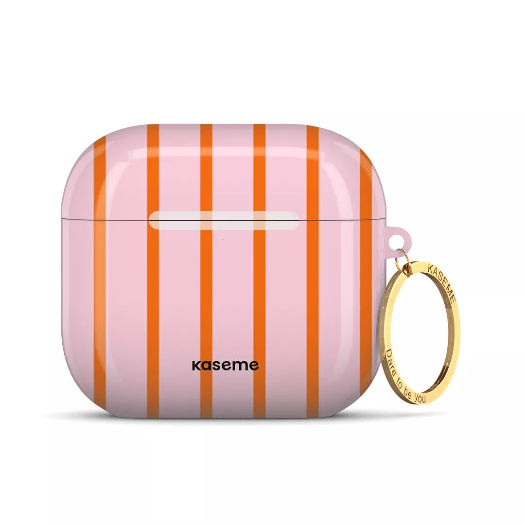 SKU Interne seulement AP-4-M | R-GLD Dolce Striscia AirPods Case -