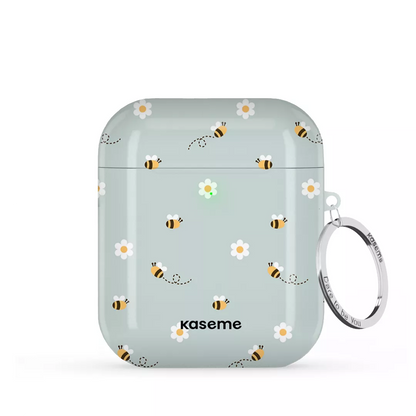 SKU Interne seulement AP-G | R-SLV Abigail blue AirPods Case -