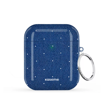 SKU Interne seulement AP-G | R-SLV Blue Jean Indigo AirPods Case -