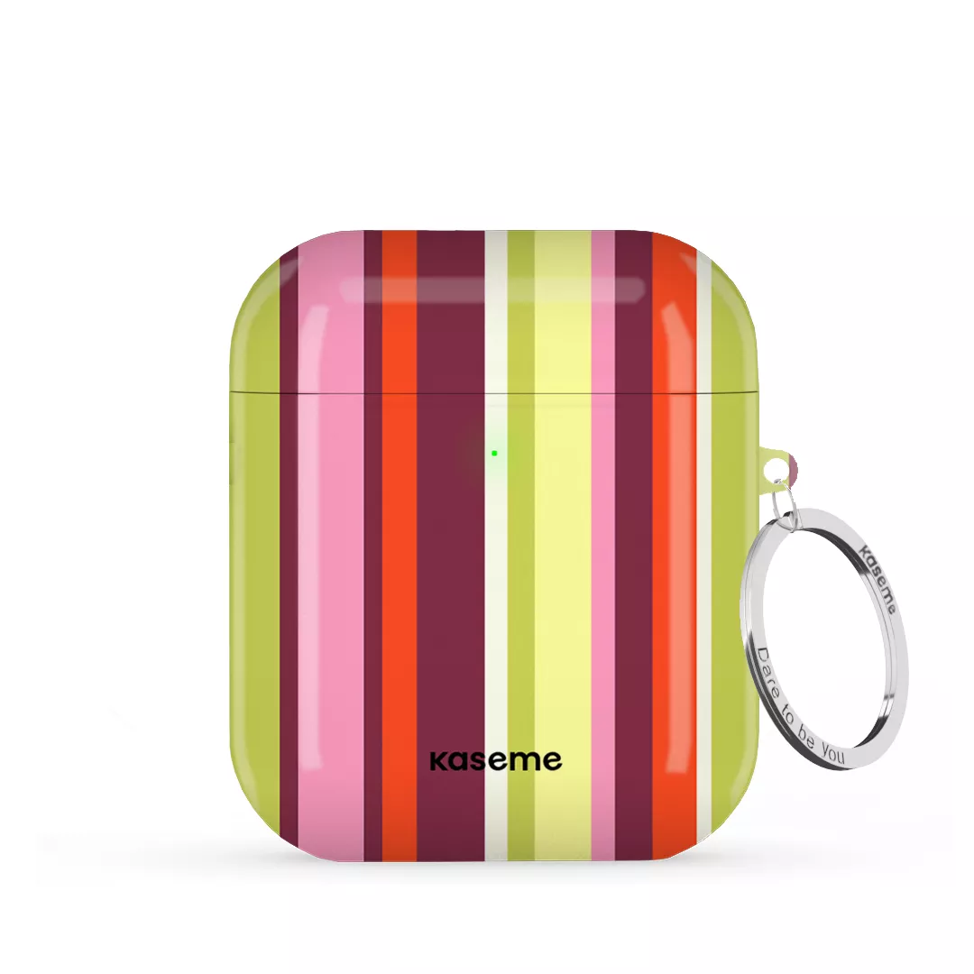 SKU Interne seulement AP-G | R-SLV Eleganza Green AirPods Case -