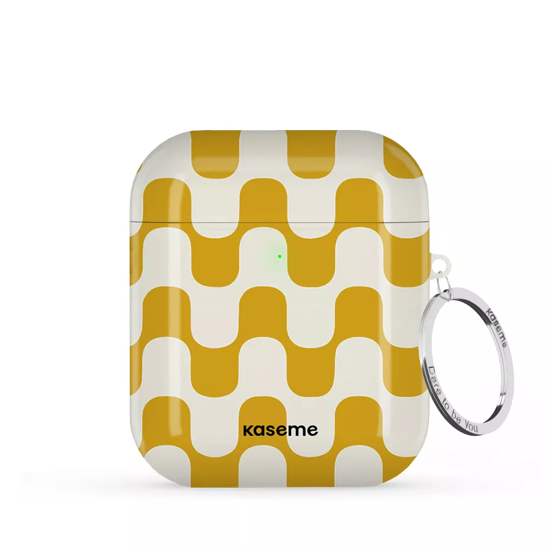 SKU Interne seulement AP-G | R-SLV Hippy Yellow AirPods Case -