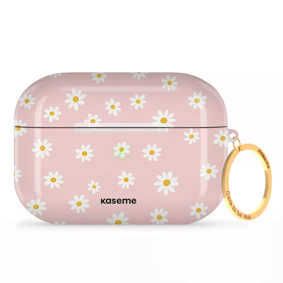 SKU Interne seulement AP-P-M| R-GLD Amara Pink AirPods Case -