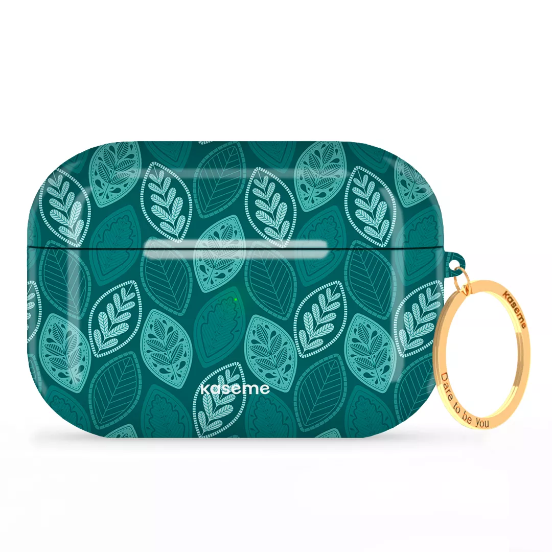 SKU Interne seulement AP-P-M| R-GLD Antique Blue AirPods Case -