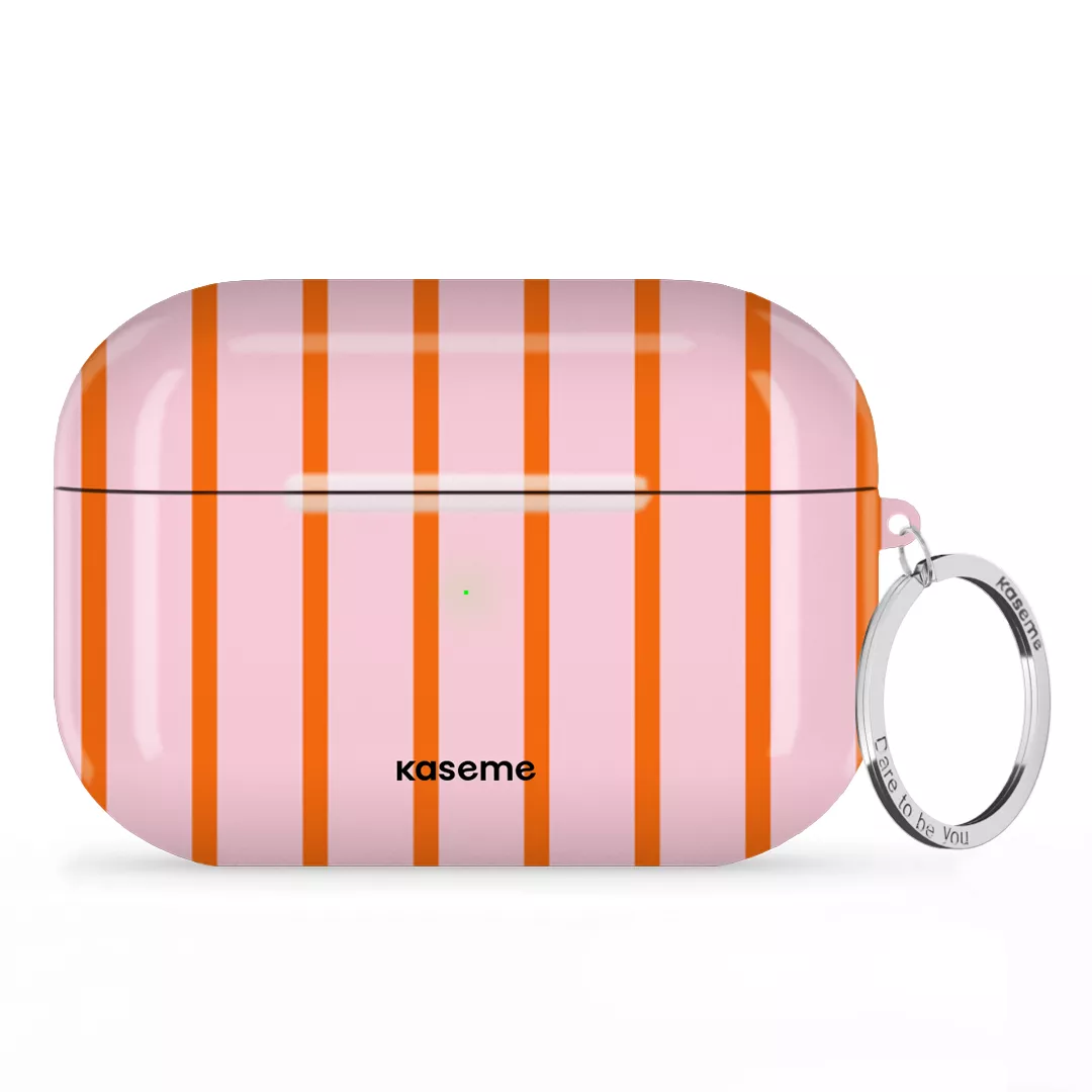 SKU Interne seulement AP-P-M| R-SLV Dolce Striscia AirPods Case -