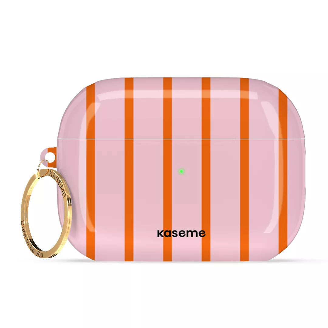 SKU Interne seulement AP-P3-G| R-GLD Dolce Striscia AirPods Case -