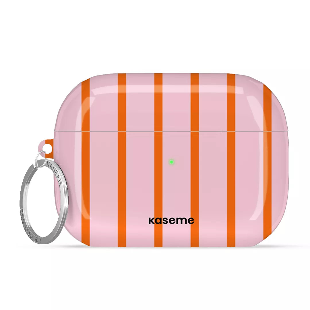 SKU Interne seulement AP-P3-G| R-SLV Dolce Striscia AirPods Case -