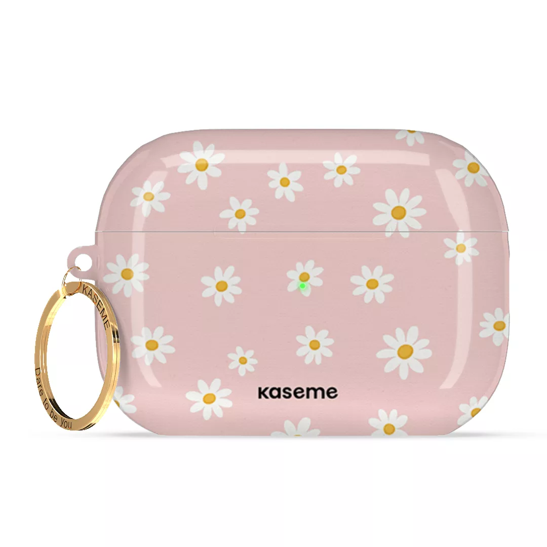 SKU Interne seulement AP-P3-M| R-GLD Amara Pink AirPods Case -